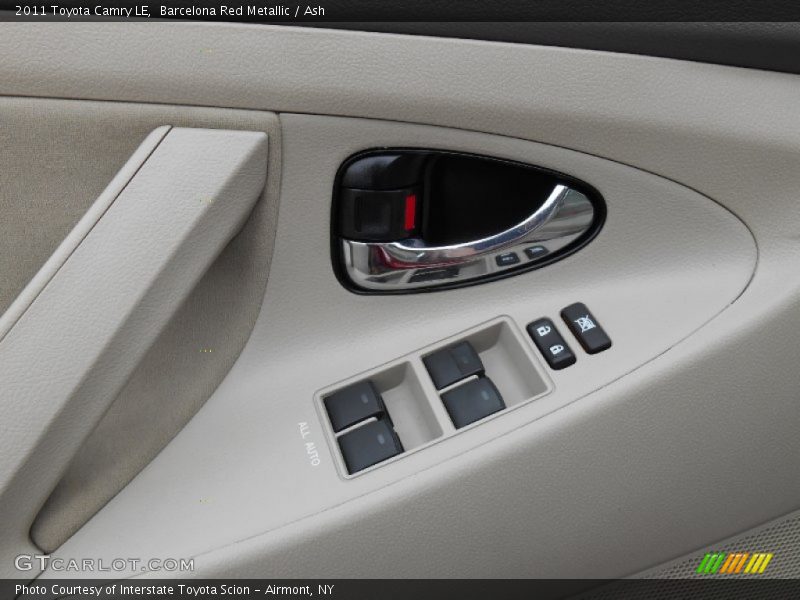 Barcelona Red Metallic / Ash 2011 Toyota Camry LE