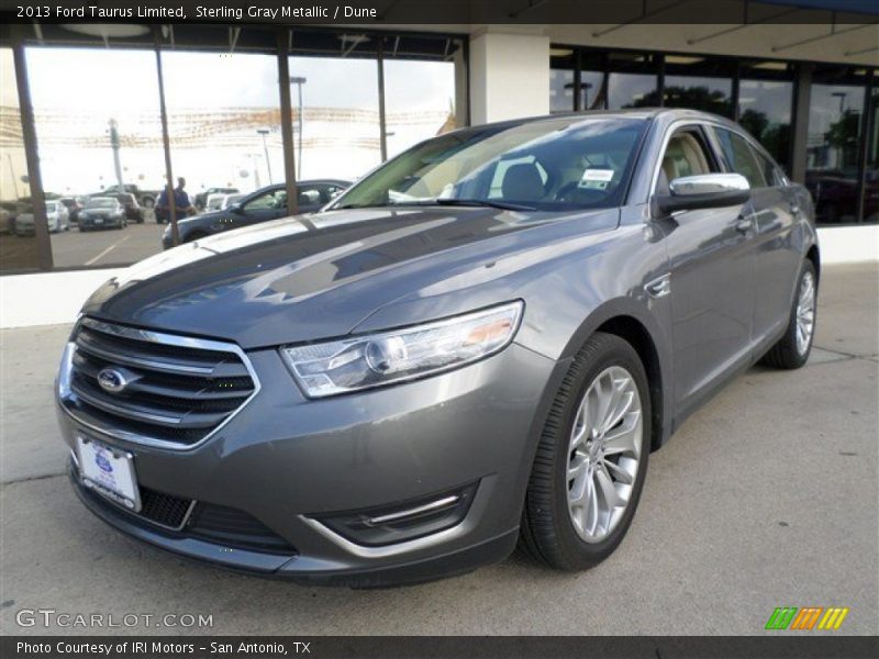 Sterling Gray Metallic / Dune 2013 Ford Taurus Limited