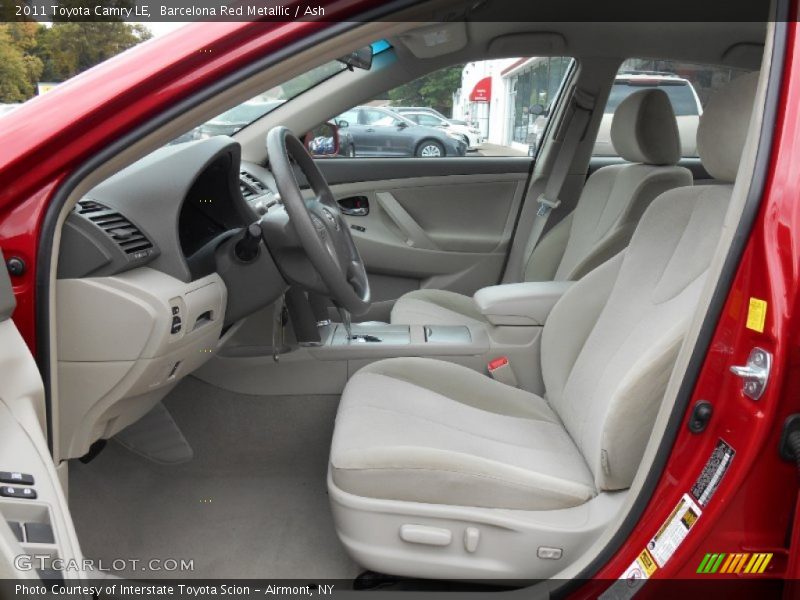 Barcelona Red Metallic / Ash 2011 Toyota Camry LE