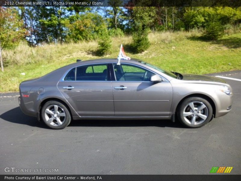 Mocha Steel Metallic / Ebony 2012 Chevrolet Malibu LT