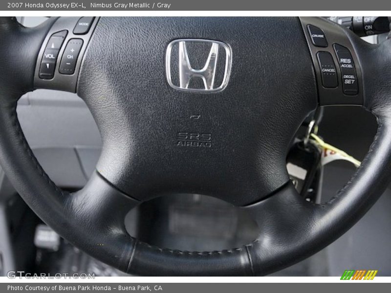 Nimbus Gray Metallic / Gray 2007 Honda Odyssey EX-L