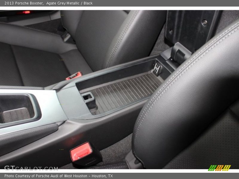 Agate Grey Metallic / Black 2013 Porsche Boxster
