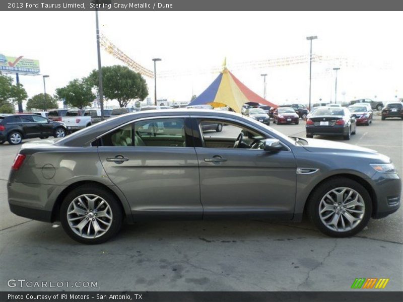 Sterling Gray Metallic / Dune 2013 Ford Taurus Limited