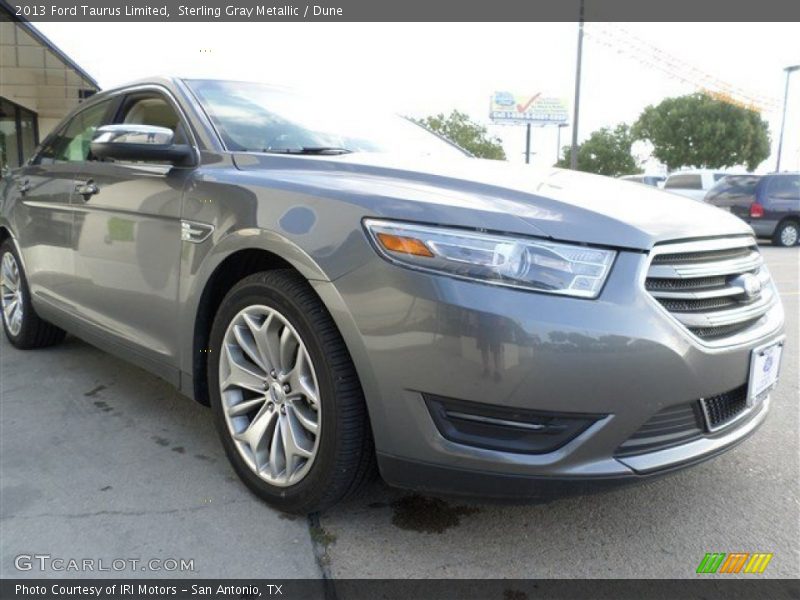 Sterling Gray Metallic / Dune 2013 Ford Taurus Limited