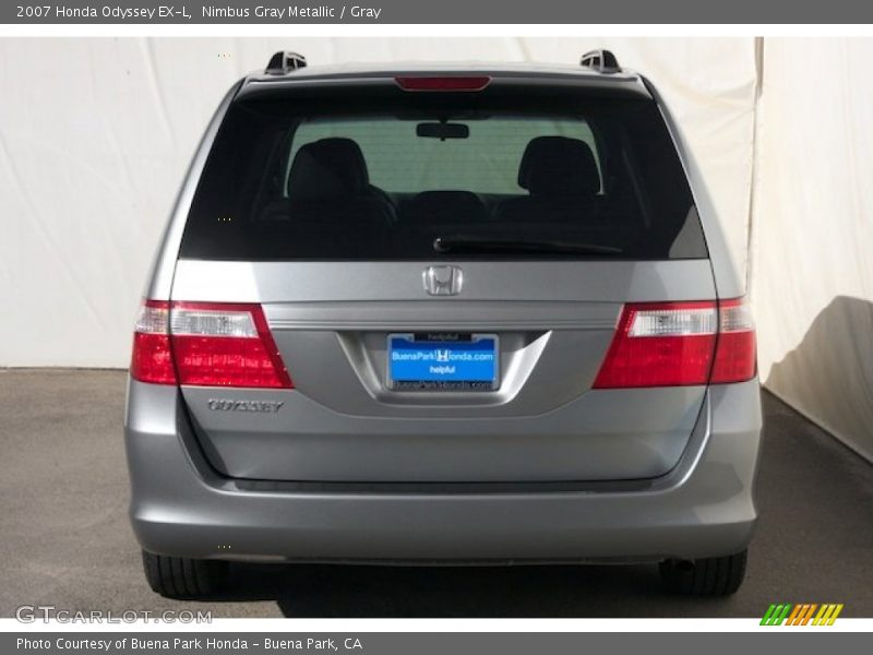 Nimbus Gray Metallic / Gray 2007 Honda Odyssey EX-L