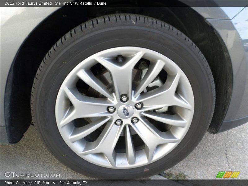 Sterling Gray Metallic / Dune 2013 Ford Taurus Limited