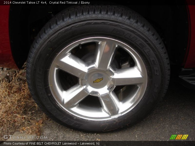 Crystal Red Tintcoat / Ebony 2014 Chevrolet Tahoe LT 4x4