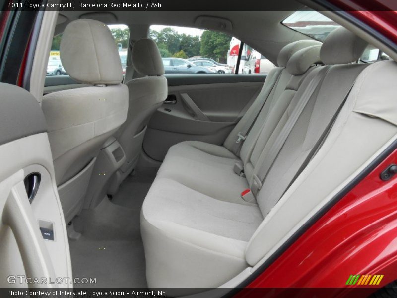 Barcelona Red Metallic / Ash 2011 Toyota Camry LE