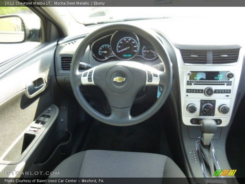 Mocha Steel Metallic / Ebony 2012 Chevrolet Malibu LT