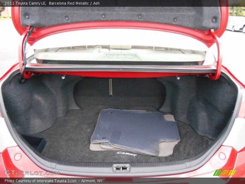 Barcelona Red Metallic / Ash 2011 Toyota Camry LE