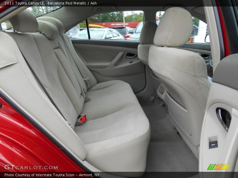 Barcelona Red Metallic / Ash 2011 Toyota Camry LE