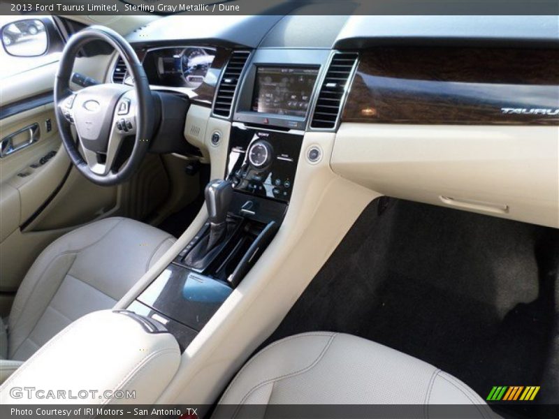 Sterling Gray Metallic / Dune 2013 Ford Taurus Limited