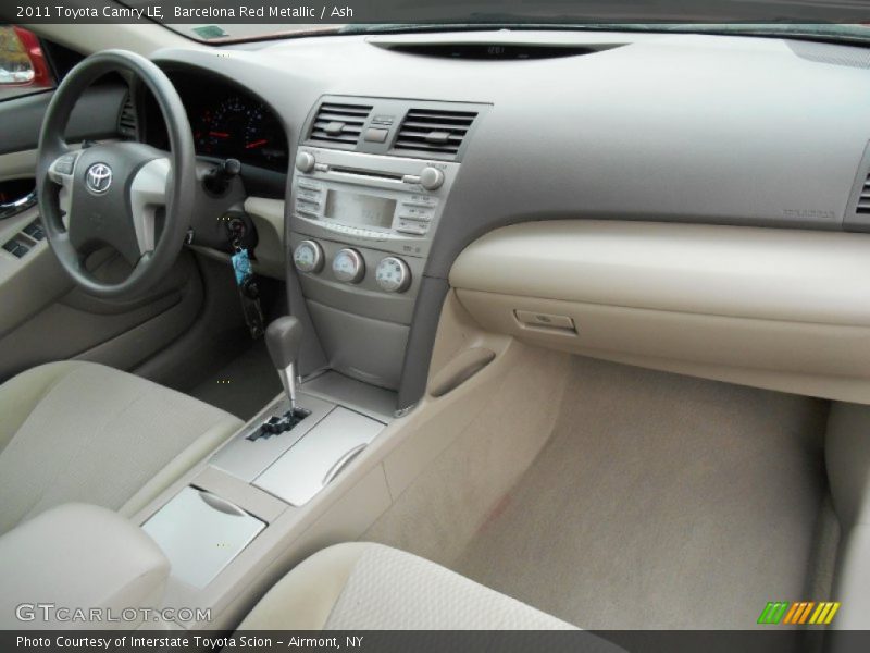Barcelona Red Metallic / Ash 2011 Toyota Camry LE