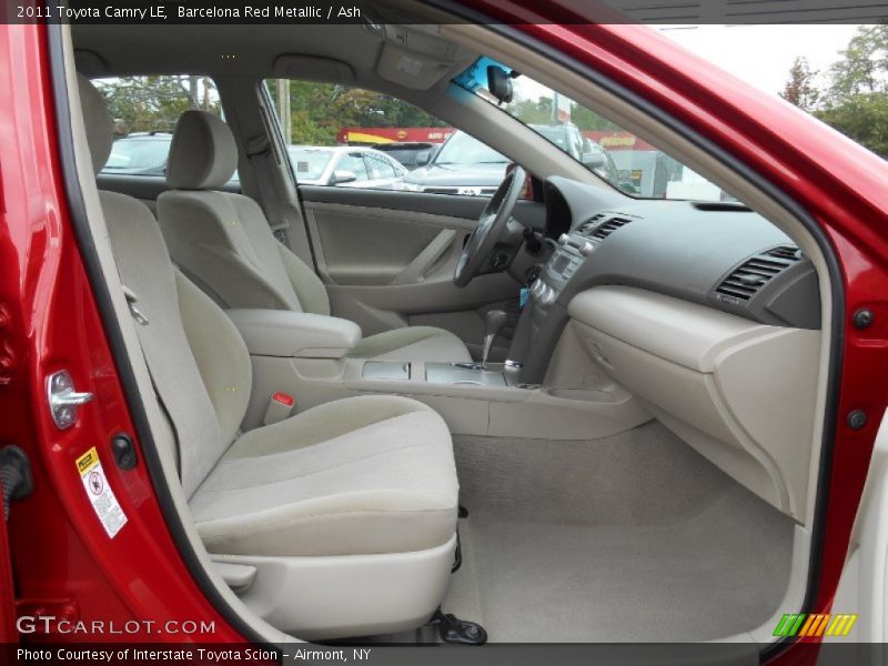 Barcelona Red Metallic / Ash 2011 Toyota Camry LE