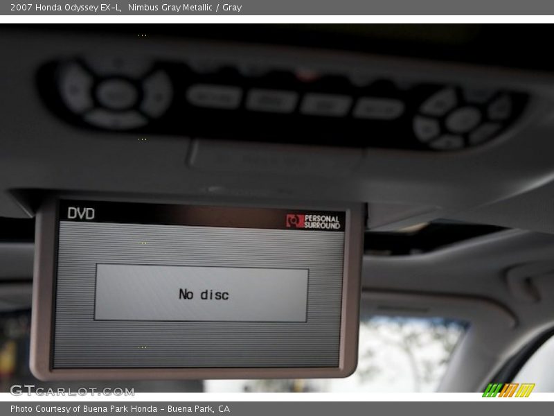 Nimbus Gray Metallic / Gray 2007 Honda Odyssey EX-L