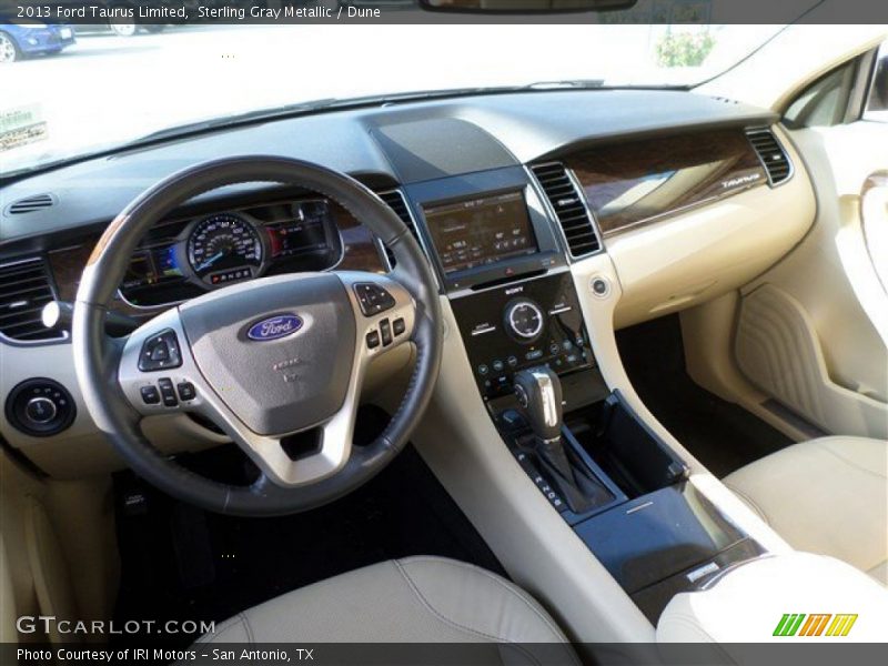 Sterling Gray Metallic / Dune 2013 Ford Taurus Limited