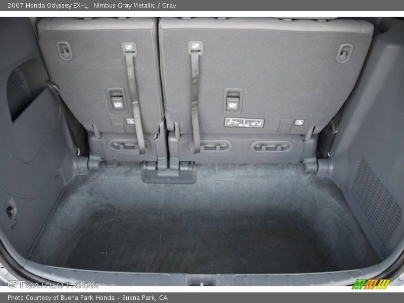 Nimbus Gray Metallic / Gray 2007 Honda Odyssey EX-L