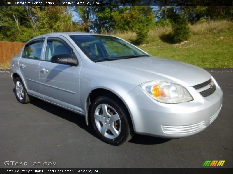 Ultra Silver Metallic / Gray 2005 Chevrolet Cobalt Sedan
