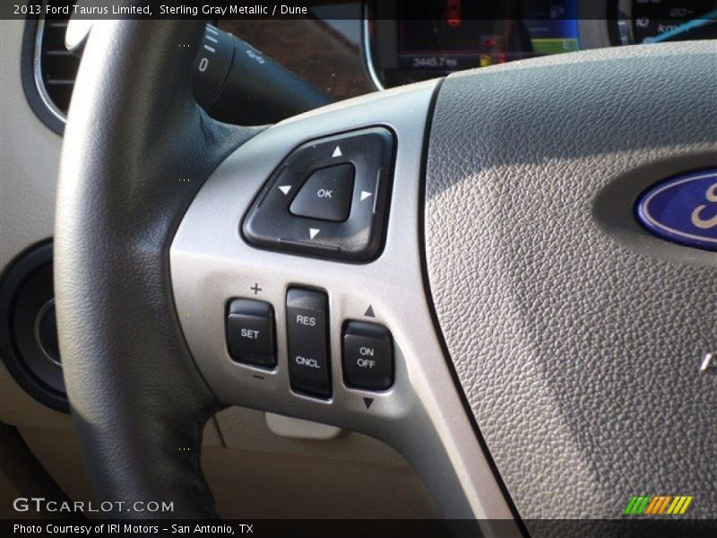Sterling Gray Metallic / Dune 2013 Ford Taurus Limited