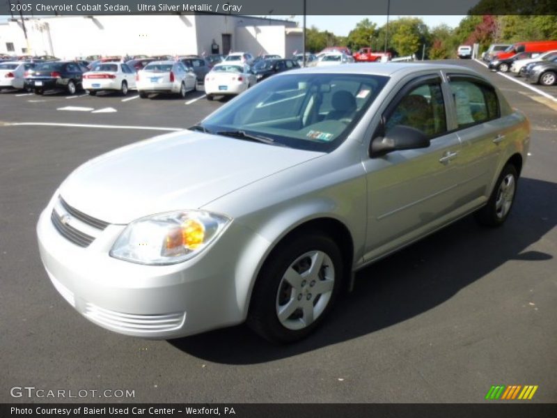 Ultra Silver Metallic / Gray 2005 Chevrolet Cobalt Sedan
