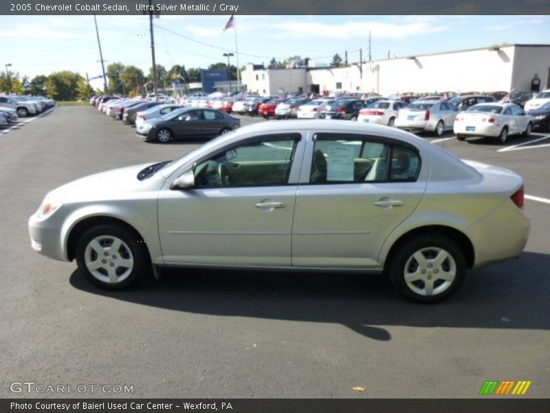 Ultra Silver Metallic / Gray 2005 Chevrolet Cobalt Sedan