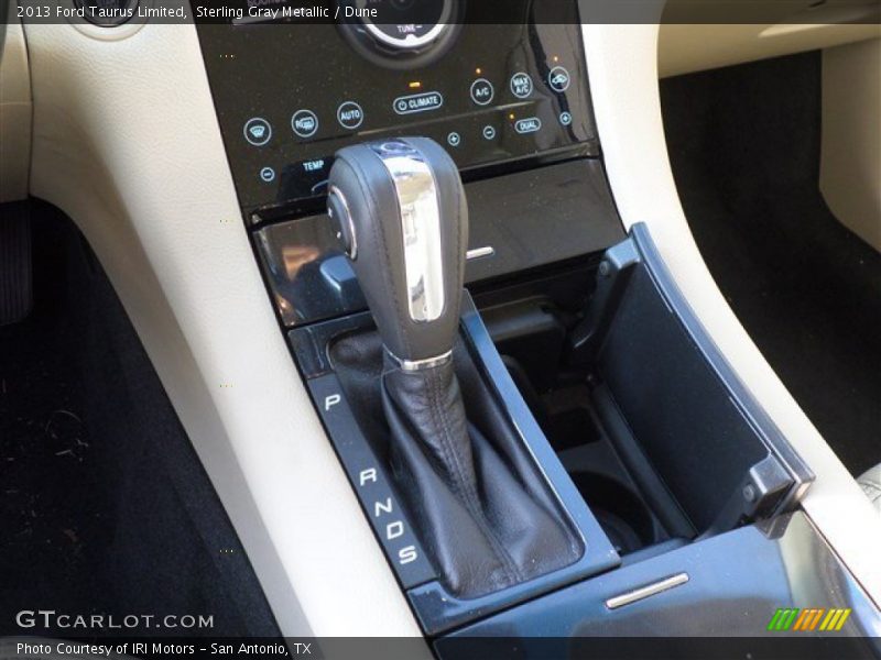 Sterling Gray Metallic / Dune 2013 Ford Taurus Limited