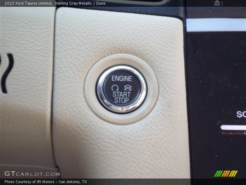 Sterling Gray Metallic / Dune 2013 Ford Taurus Limited