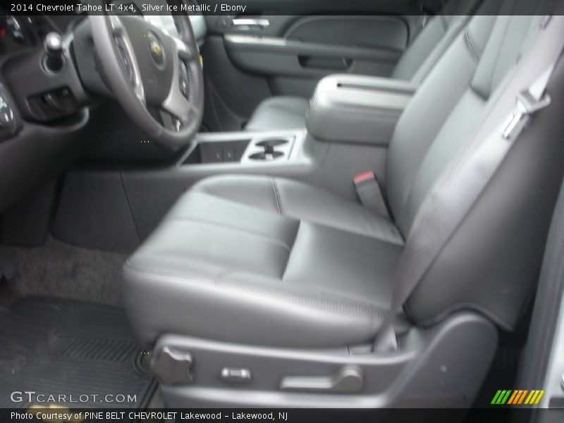 Silver Ice Metallic / Ebony 2014 Chevrolet Tahoe LT 4x4