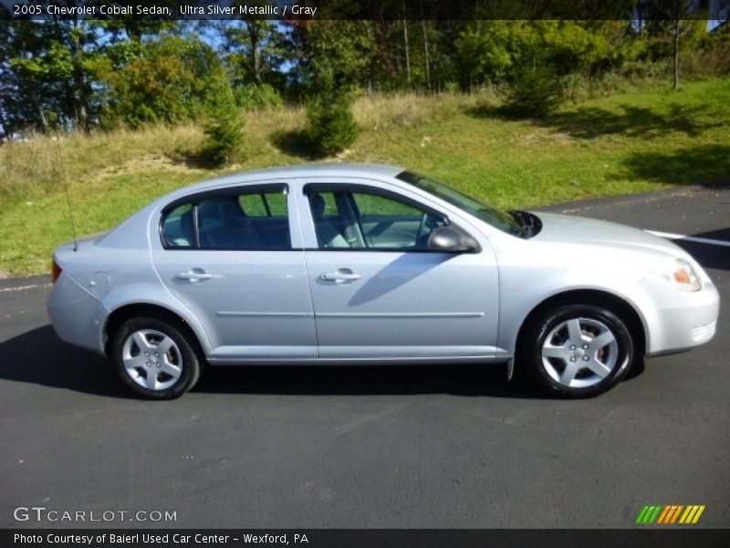 Ultra Silver Metallic / Gray 2005 Chevrolet Cobalt Sedan