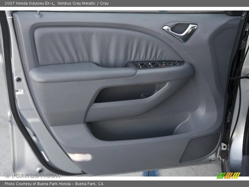 Nimbus Gray Metallic / Gray 2007 Honda Odyssey EX-L