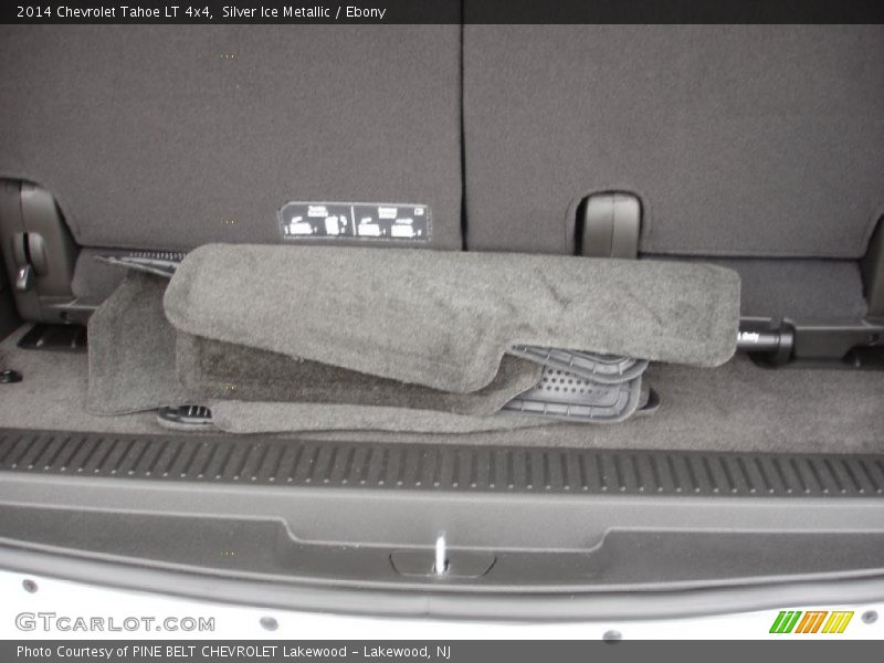 Silver Ice Metallic / Ebony 2014 Chevrolet Tahoe LT 4x4
