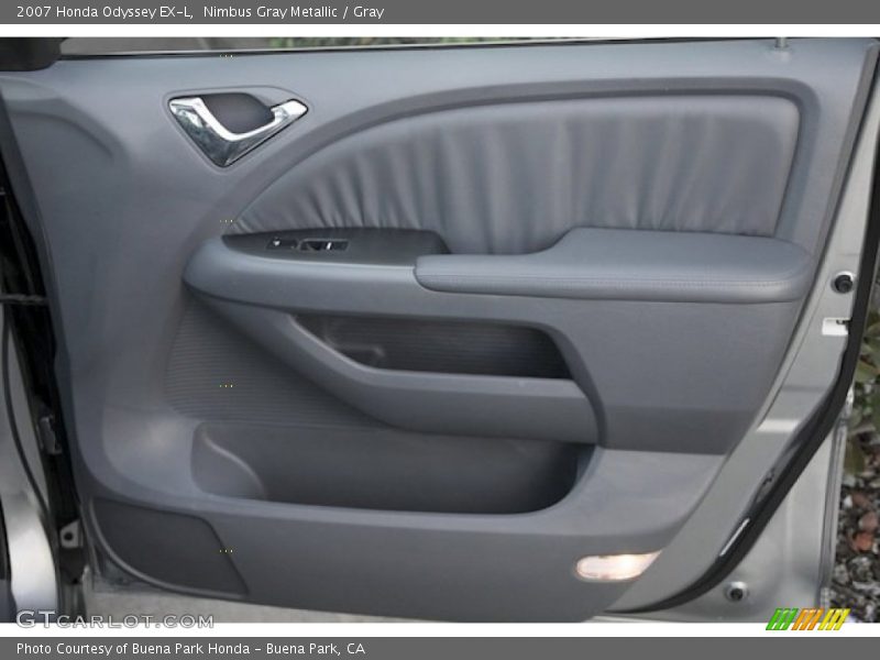 Nimbus Gray Metallic / Gray 2007 Honda Odyssey EX-L