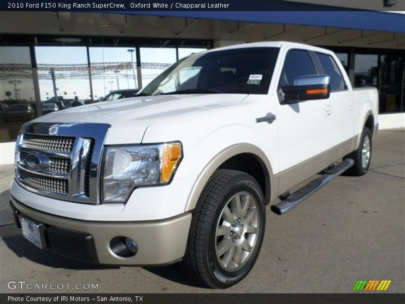 Oxford White / Chapparal Leather 2010 Ford F150 King Ranch SuperCrew