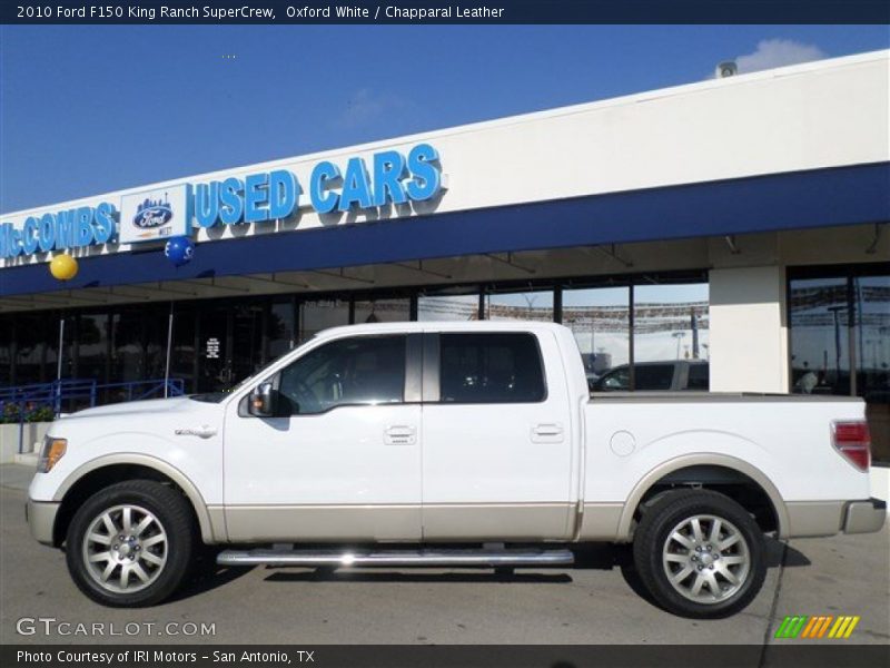 Oxford White / Chapparal Leather 2010 Ford F150 King Ranch SuperCrew