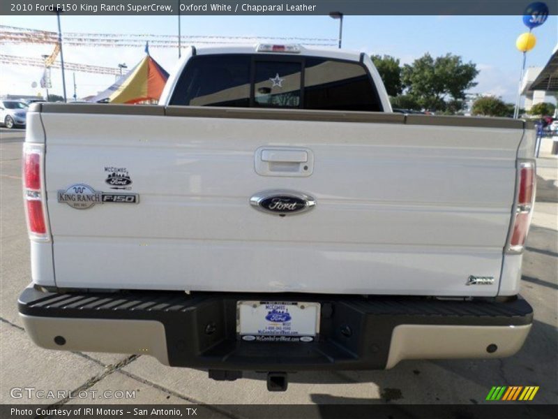 Oxford White / Chapparal Leather 2010 Ford F150 King Ranch SuperCrew