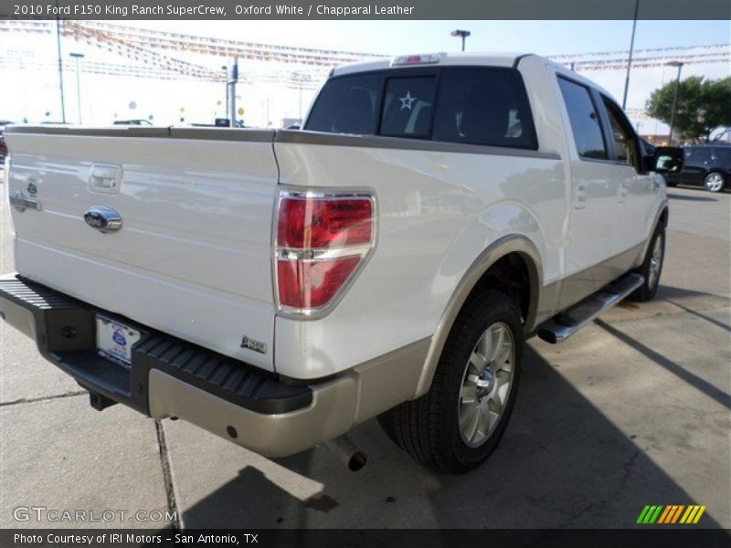 Oxford White / Chapparal Leather 2010 Ford F150 King Ranch SuperCrew