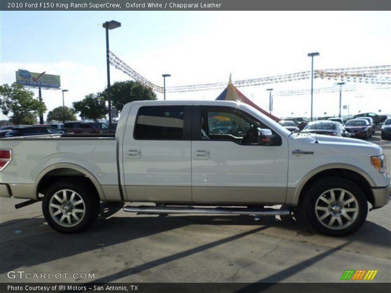 Oxford White / Chapparal Leather 2010 Ford F150 King Ranch SuperCrew