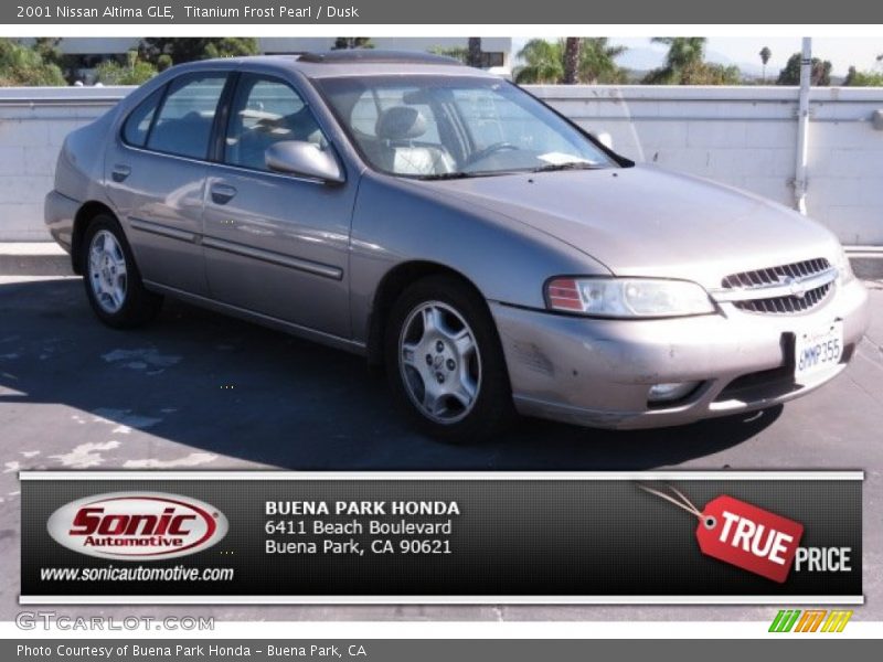 Titanium Frost Pearl / Dusk 2001 Nissan Altima GLE