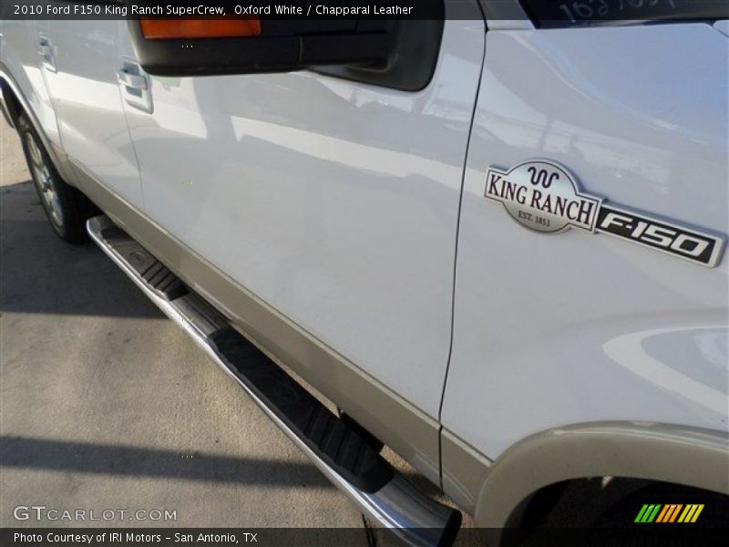 Oxford White / Chapparal Leather 2010 Ford F150 King Ranch SuperCrew