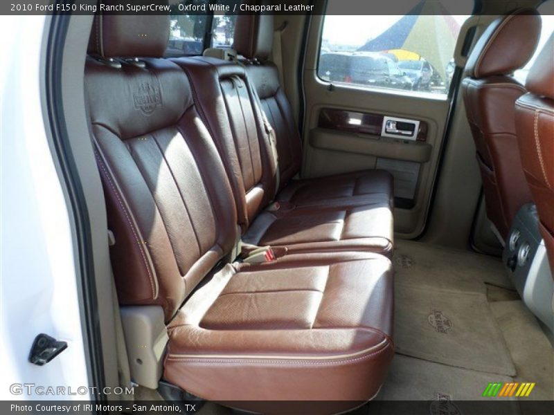 Oxford White / Chapparal Leather 2010 Ford F150 King Ranch SuperCrew