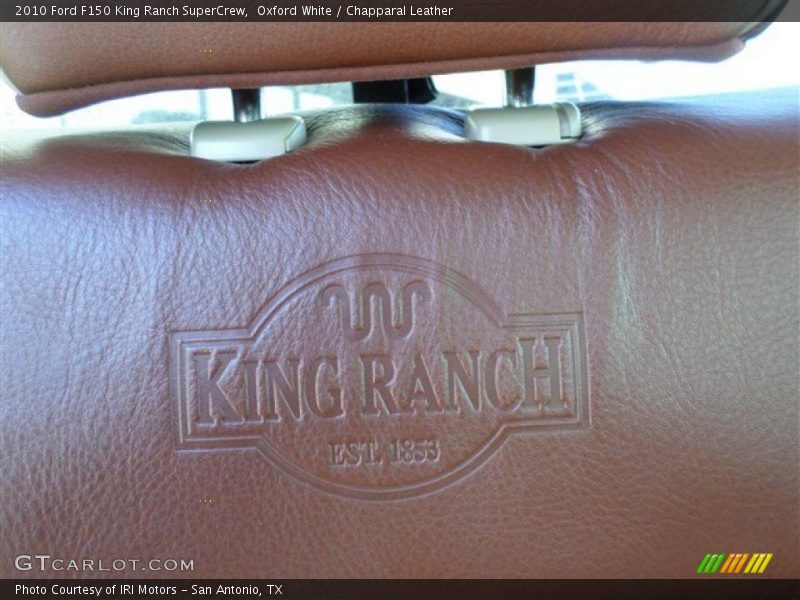 Oxford White / Chapparal Leather 2010 Ford F150 King Ranch SuperCrew