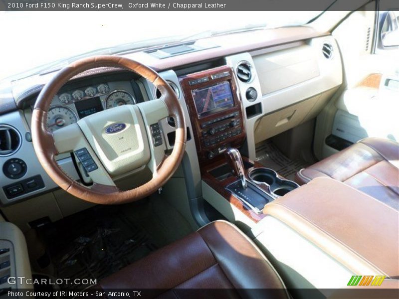 Oxford White / Chapparal Leather 2010 Ford F150 King Ranch SuperCrew