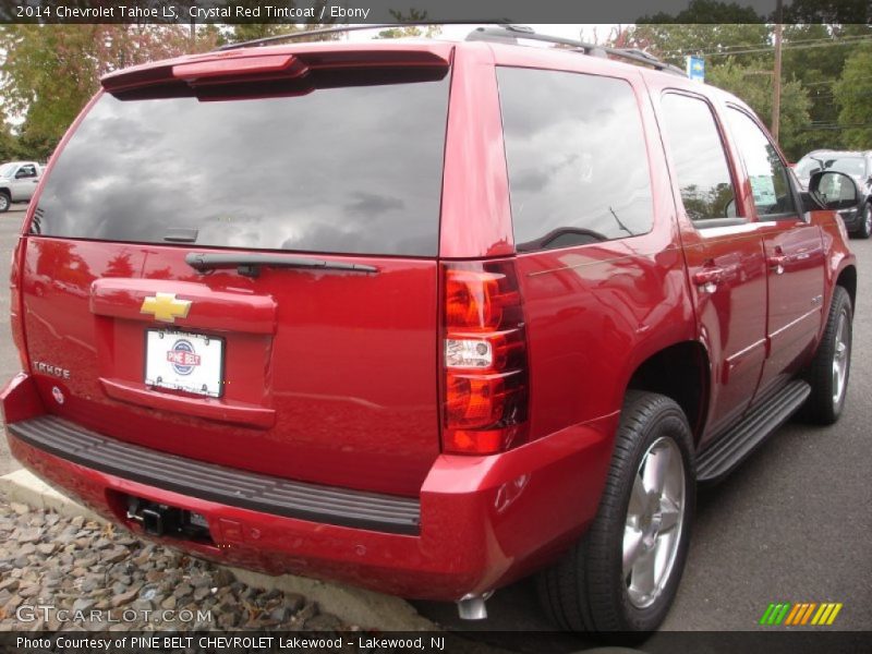 Crystal Red Tintcoat / Ebony 2014 Chevrolet Tahoe LS