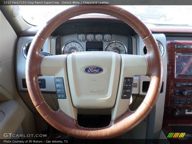 Oxford White / Chapparal Leather 2010 Ford F150 King Ranch SuperCrew