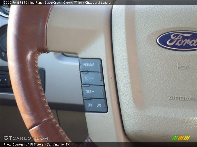 Oxford White / Chapparal Leather 2010 Ford F150 King Ranch SuperCrew