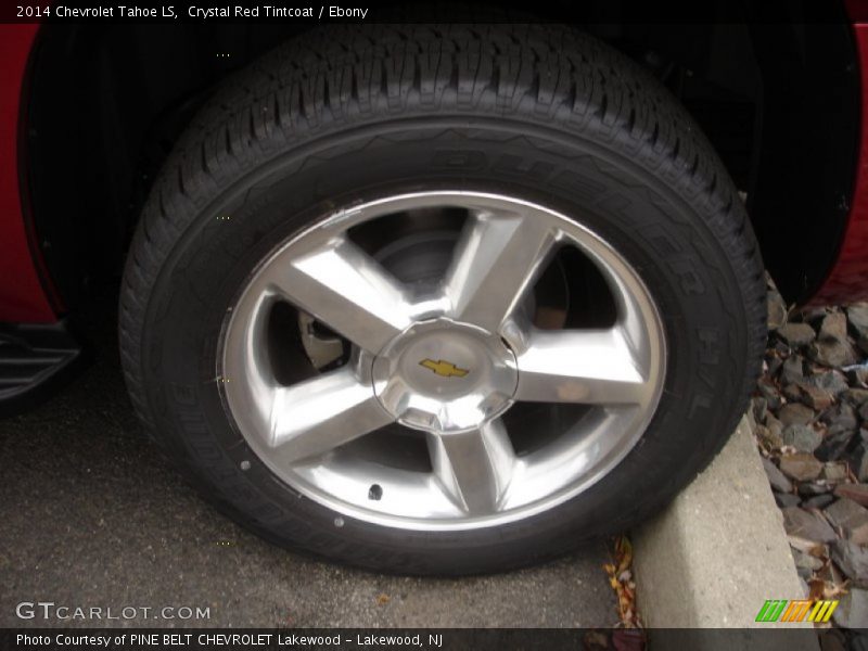 Crystal Red Tintcoat / Ebony 2014 Chevrolet Tahoe LS