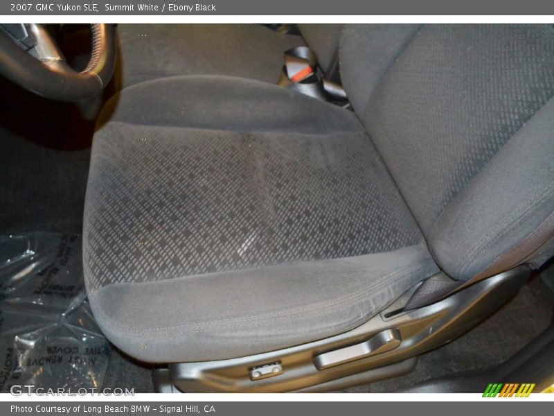 Summit White / Ebony Black 2007 GMC Yukon SLE