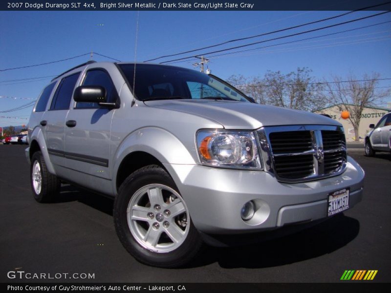 Bright Silver Metallic / Dark Slate Gray/Light Slate Gray 2007 Dodge Durango SLT 4x4