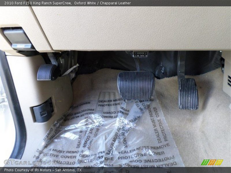 Oxford White / Chapparal Leather 2010 Ford F150 King Ranch SuperCrew