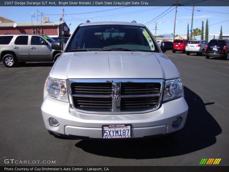 Bright Silver Metallic / Dark Slate Gray/Light Slate Gray 2007 Dodge Durango SLT 4x4